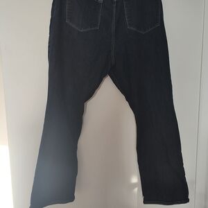 Old Navy Women's Dark Blue Boot Cut Jeans